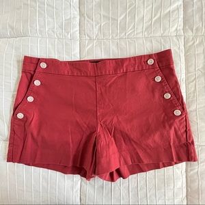 Banana Republic Red Sailor Shorts